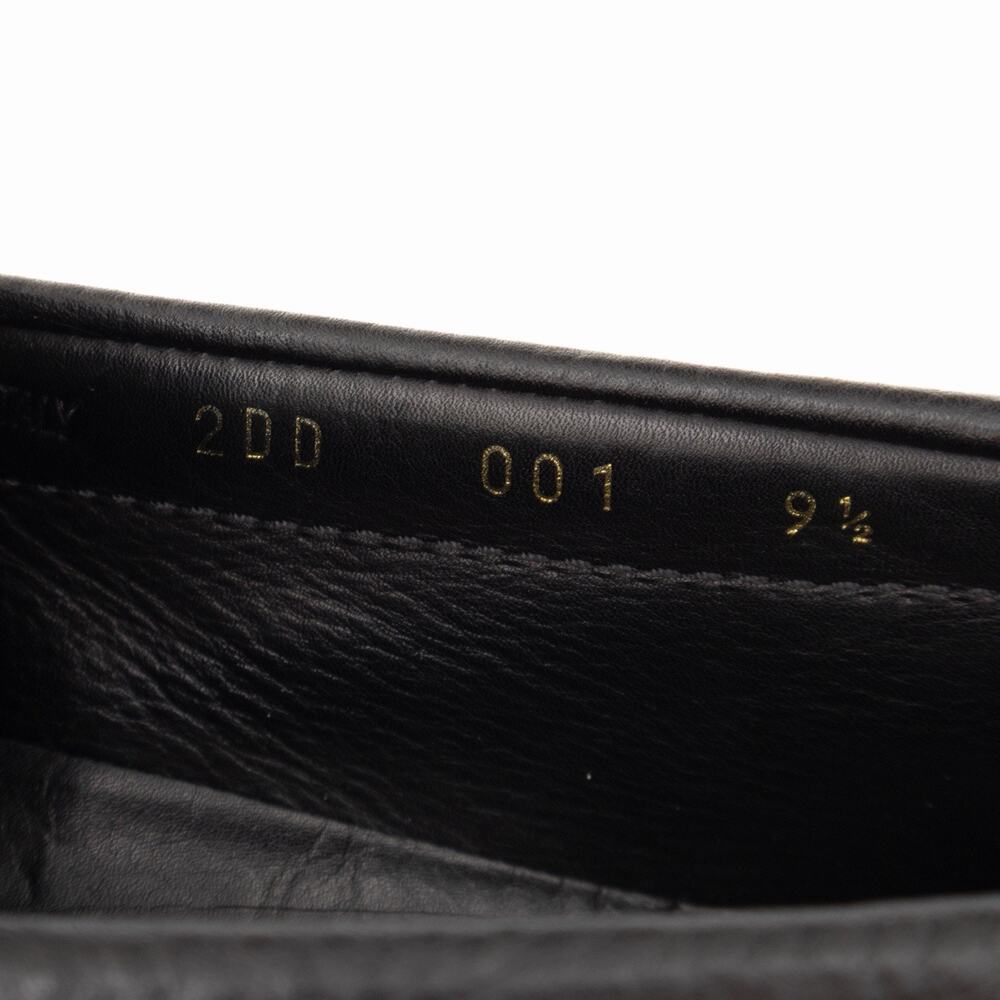 950$ PRADA Men’s Black Daino Leather Slip On Driving Penny Loafer Shoes US10.5 - Picture 16 of 16
